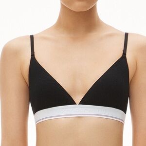 Alexander Wang Black and White Bralette